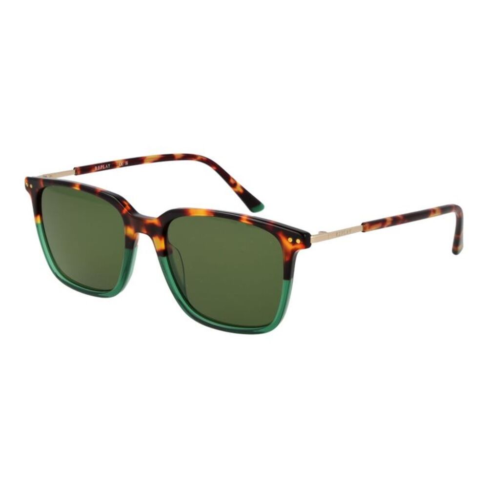 Replay Brown Plastic Men's Sunglasses